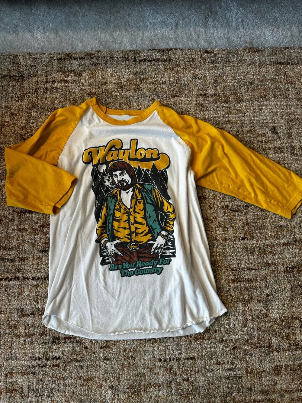 Retro Waylon Tee - Size Large
